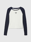 Gap × ディズニー ラグラン キャラクターTシャツ (キッズ)-3