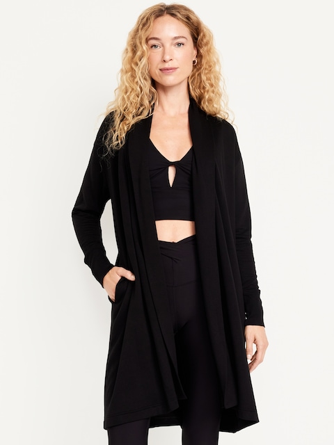 Live-In Open-Front Longline Wrap