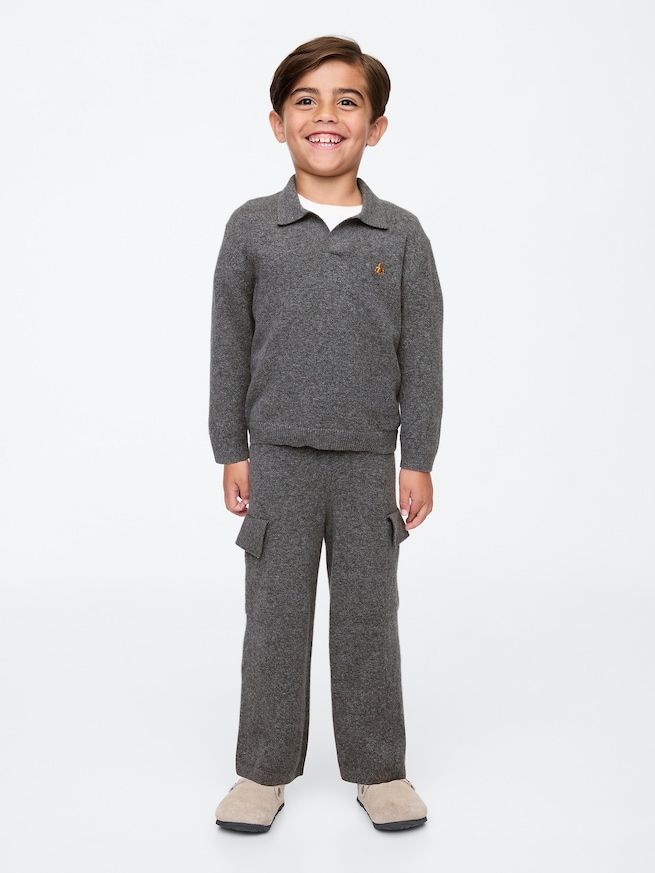 babyGap CashSoft カシミヤタッチ ニットセットアップ-0