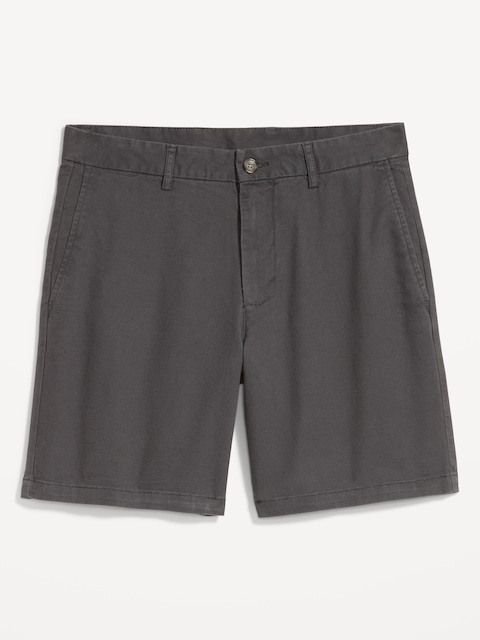 Slim Built-In Flex Rotation Chino Shorts -- 8-inch inseam