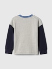 babyGap カラーブロック GAPロゴTシャツ-1