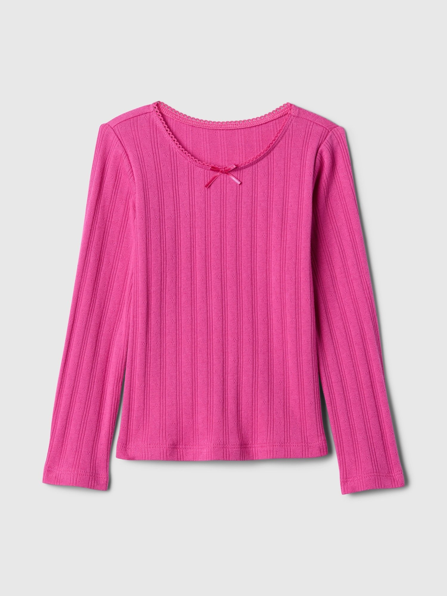 T-SHIRT EN TRICOT POINTELLE POUR BÉBÉ ET TOUT-PETIT