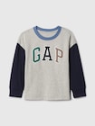 babyGap カラーブロック GAPロゴTシャツ-0