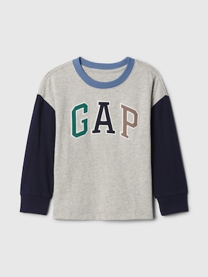 babyGap カラーブロック GAPロゴTシャツ