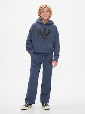 Gap × ディズニー ヴィンテージソフト GAPロゴ スウェットパンツ (キッズ)