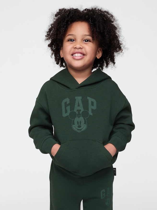 Gap × ディズニー ヴィンテージソフト ミッキーマウス GAPロゴパーカー (ベビー)-4