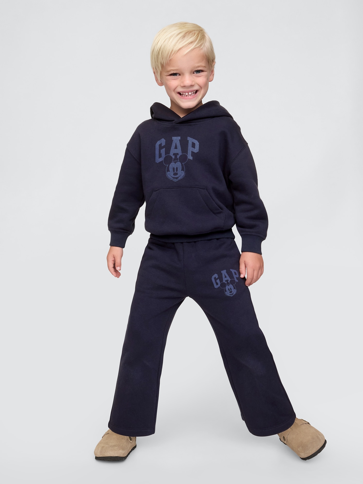 Gap × ディズニー ヴィンテージソフト ミッキーマウス Gapロゴ スウェットパンツ (ベビー)