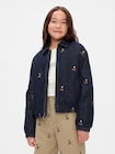 Gap × ディズニー 刺しゅう デニムボンバージャケット (キッズ)-4