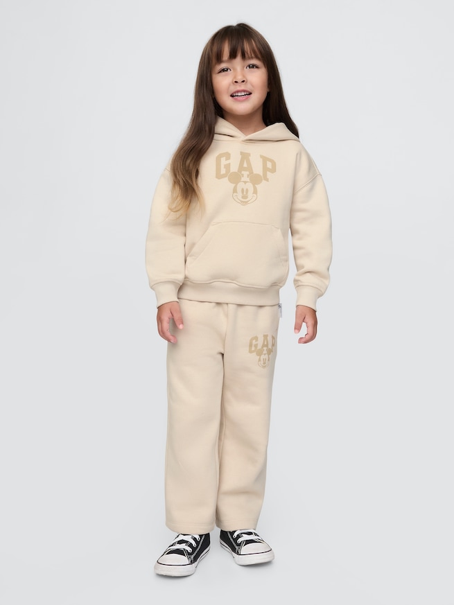 Gap × ディズニー ヴィンテージソフト ミッキーマウス GAPロゴ スウェットパンツ (ベビー)-4