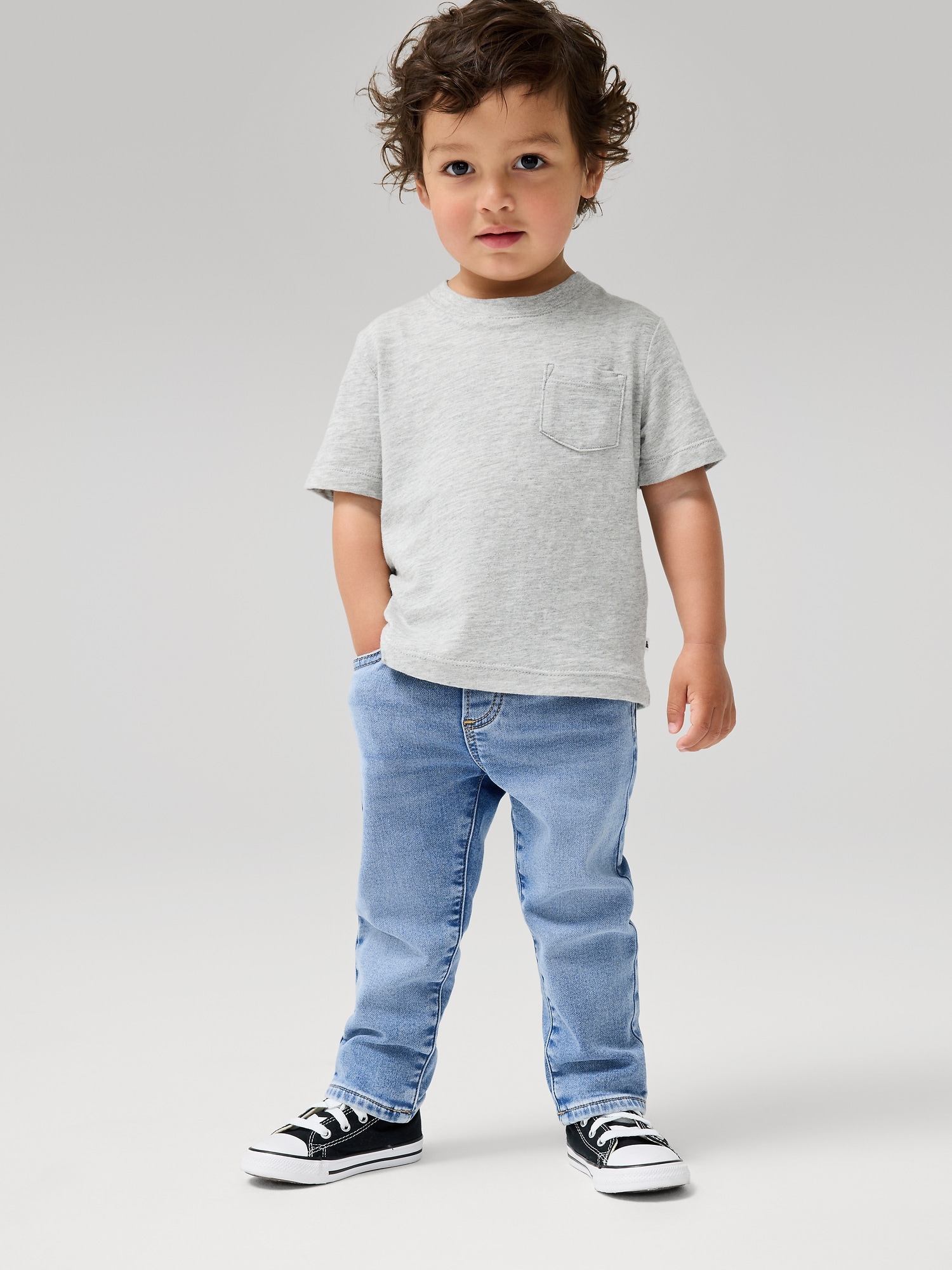 Babygap スリム スーパーソフト プルオンデニム