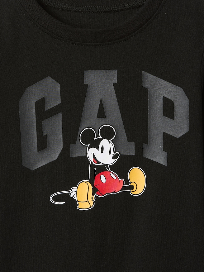 babyGap | ディズニー ミッキーマウス GAPロゴ Tシャツ-2