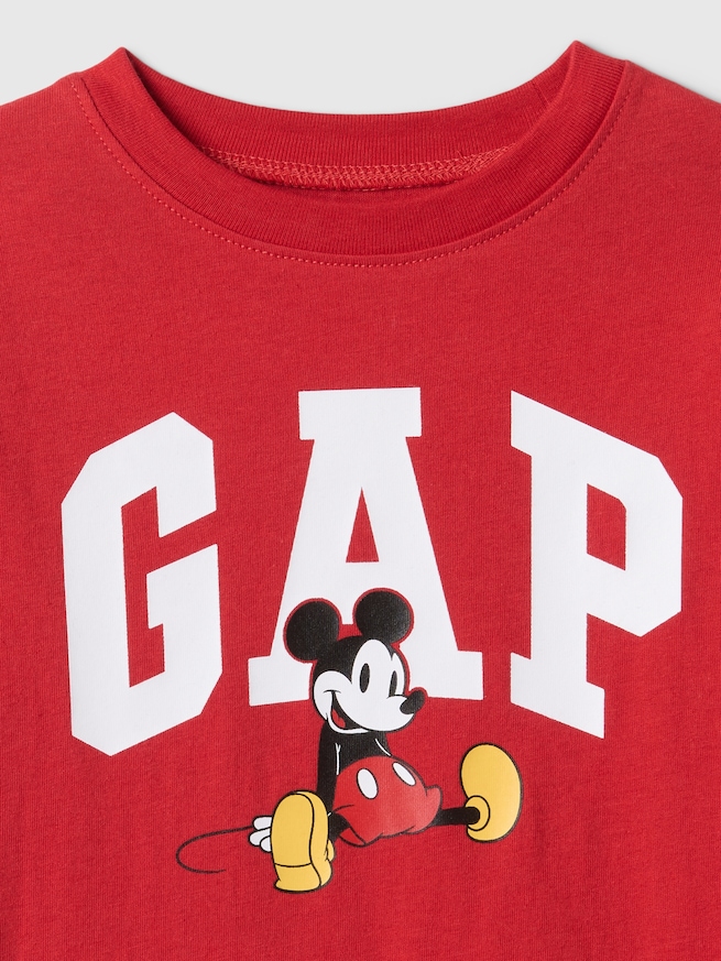 babyGap | ディズニー ミッキーマウス GAPロゴ Tシャツ-2