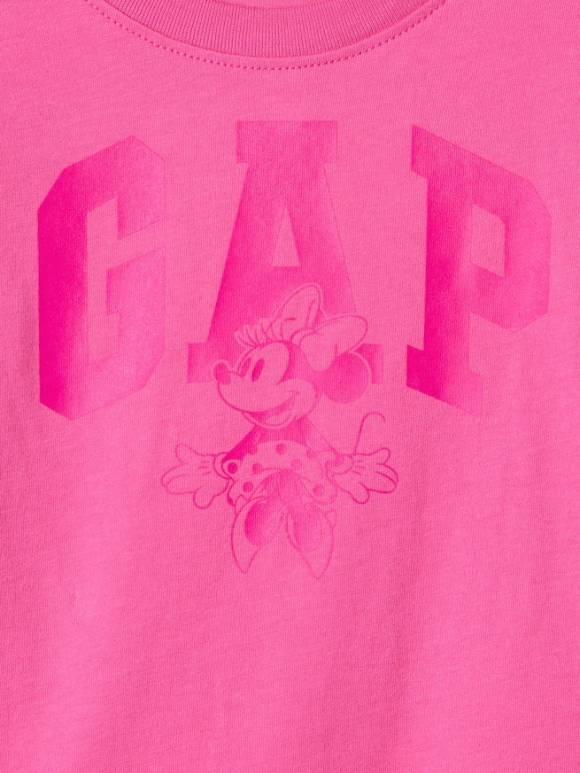 Gap x ディズニー ミニーマウス  GAPロゴ Tシャツ (ベビー)-2