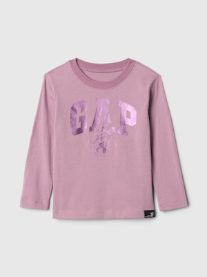 Gap x ディズニー ミニーマウス  GAPロゴ Tシャツ (ベビー)