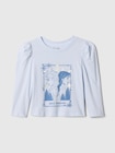 babyGap | ディズニー パフスリーブ グラフィックTシャツ-0