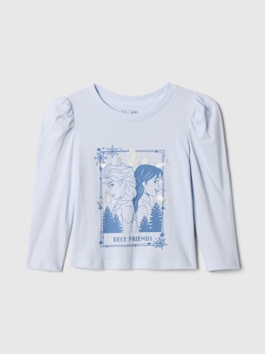 babyGap | ディズニー パフスリーブ グラフィックTシャツ