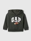 Gap x ディズニー ミッキーマウス リラックス GAPロゴパーカー (ベビー)-0