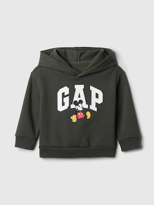 Gap x ディズニー ミッキーマウス リラックス GAPロゴパーカー (ベビー)