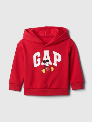 Gap x ディズニー ミッキーマウス リラックス GAPロゴパーカー (ベビー)