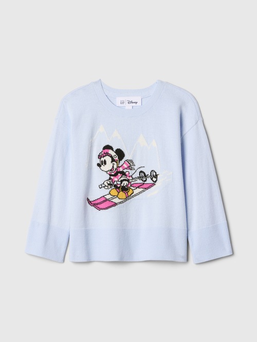 Gap x ディズニー 24/7 スプリットヘム インターシャセーター (ベビー)