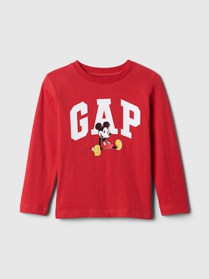 babyGap | ディズニー ミッキーマウス GAPロゴ Tシャツ