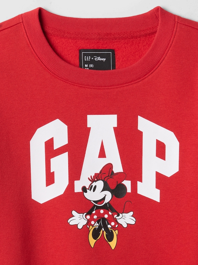 Gap x ディズニー ミニーマウス オーバーサイズ GAPロゴ スウェット・トレーナー (キッズ)-2