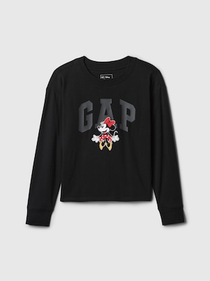 Gap x ディズニー オーバーサイズ GAPロゴ Tシャツ (キッズ)