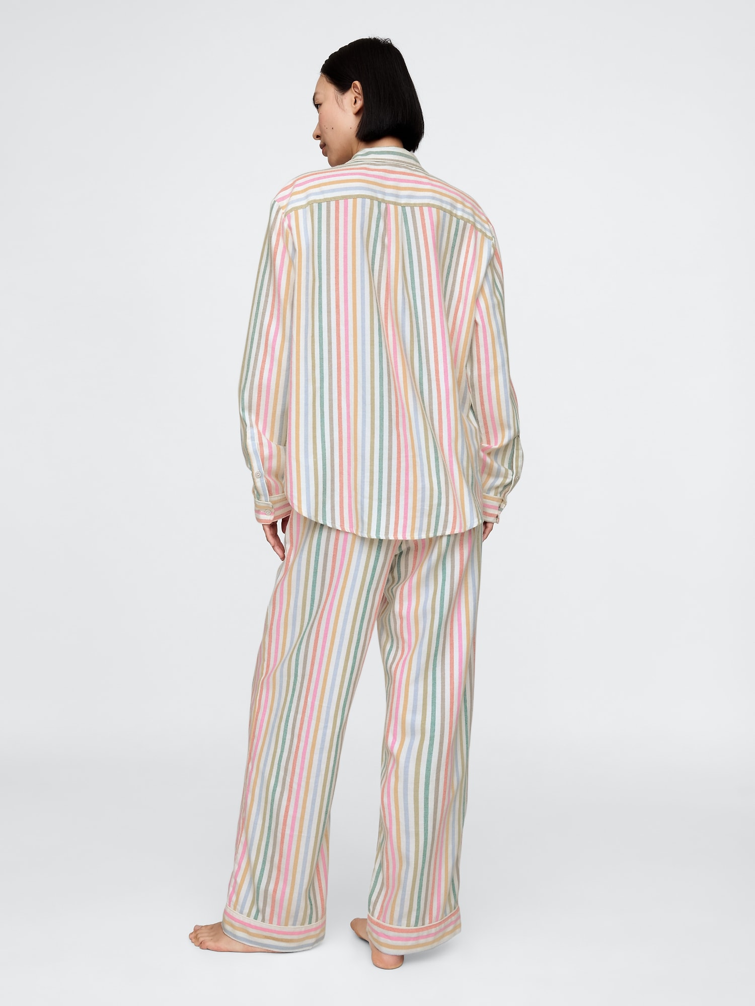 フランネル パジャマセット