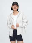 GapFit 2WAY ジップアップパーカー-0