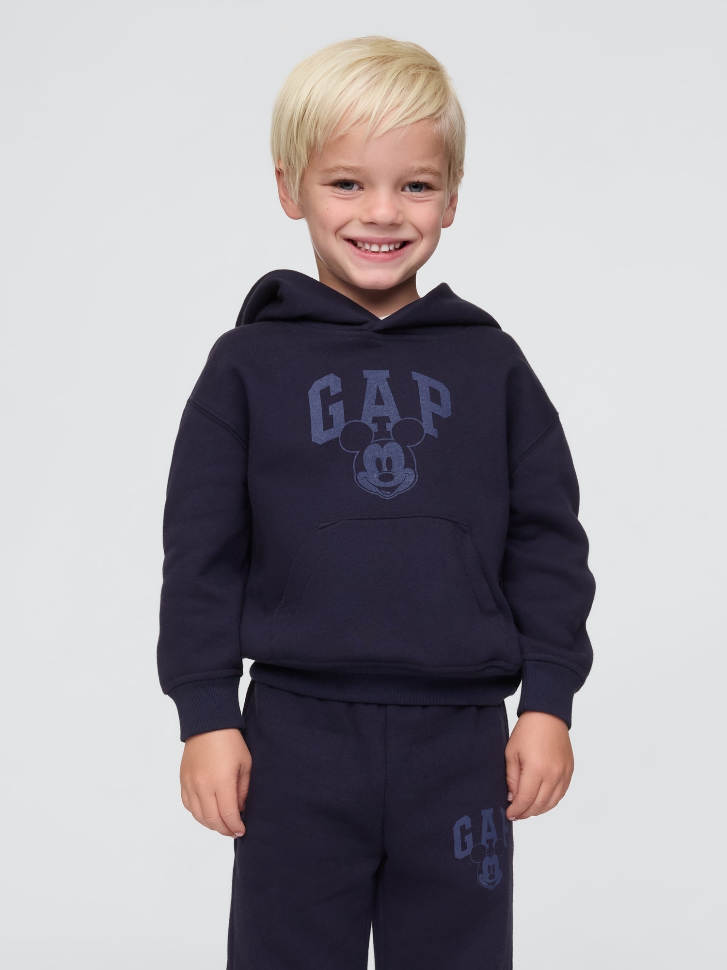 Gap × ディズニー ヴィンテージソフト ミッキーマウス Gapロゴパーカー (ベビー)