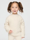 babyGap CashSoft カシミヤタッチ ケーブルニットセーター-0