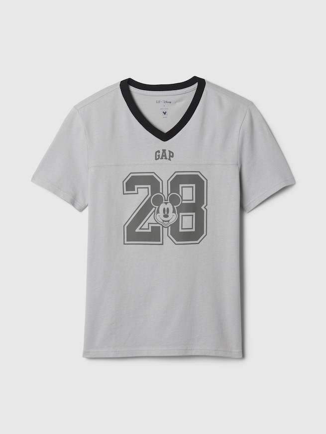 Gap × ディズニー バーシティスタイル GAPロゴTシャツ-3