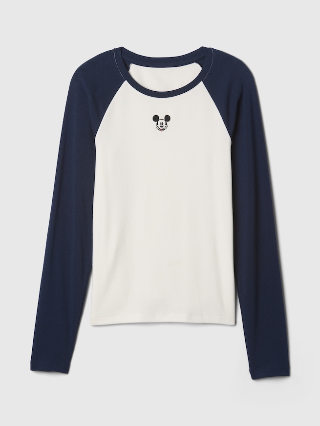 Gap × ディズニー モダン ラグランTシャツ-3