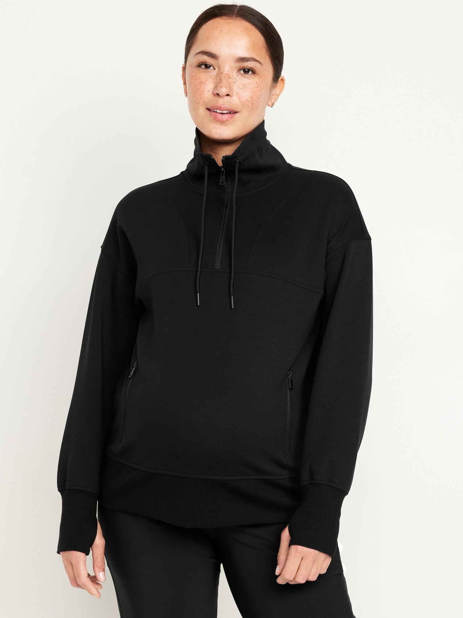 Maternity Dynamic Fleece Half Zip