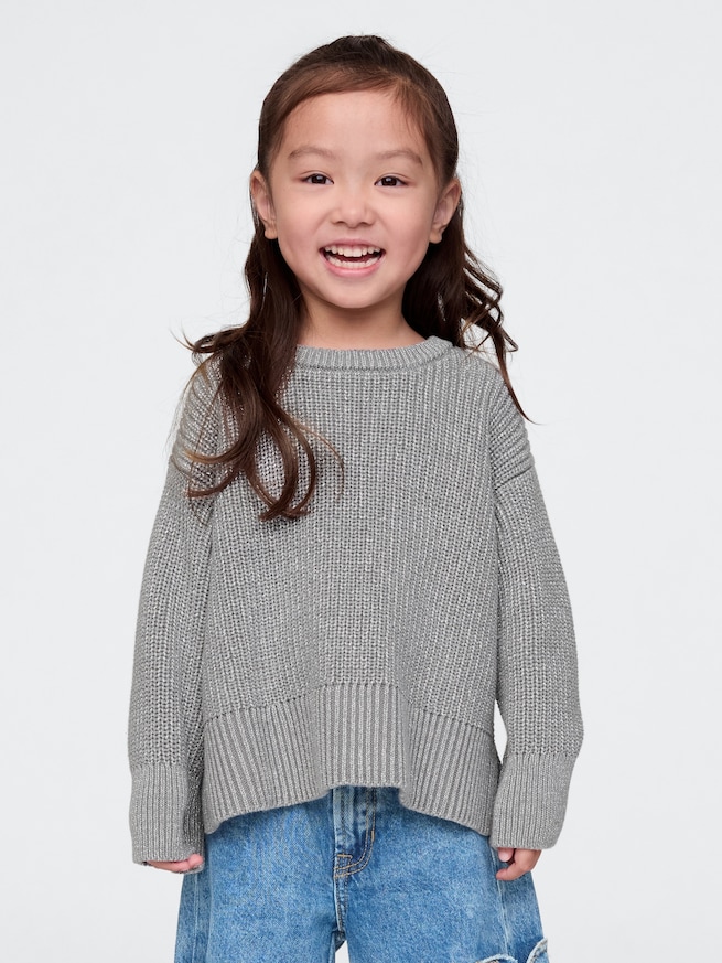 babyGap 24/7 スプリットヘム セーター-0