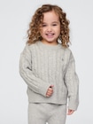 babyGap CashSoft カシミヤタッチ ケーブルニットセーター-0