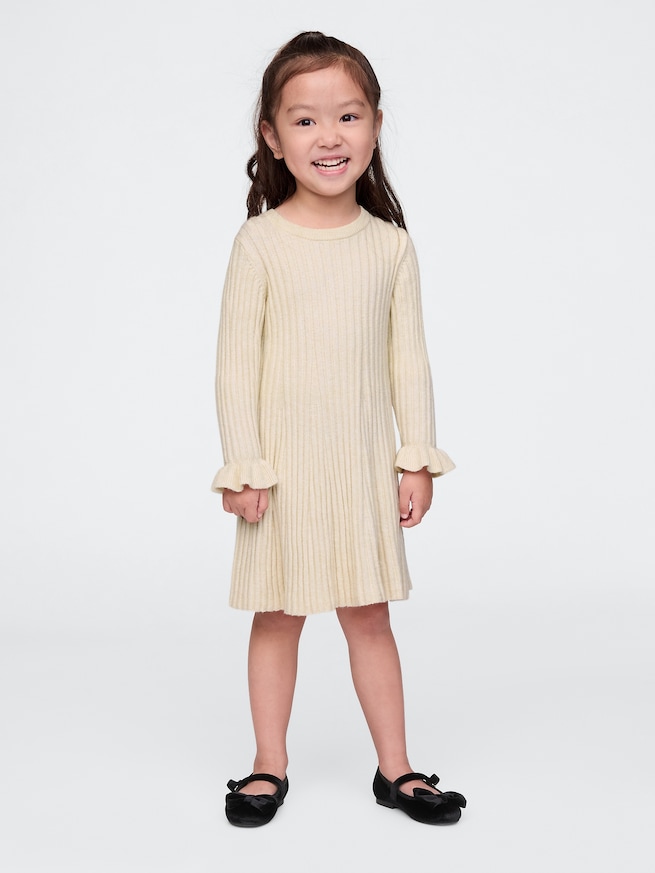 babyGap CashSoft カシミヤタッチ リブニットワンピース-0