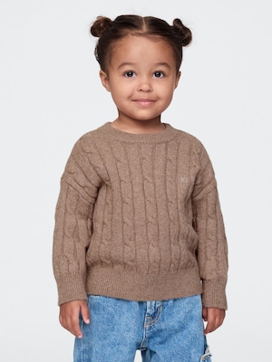 babyGap CashSoft カシミヤタッチ ケーブルニットセーター