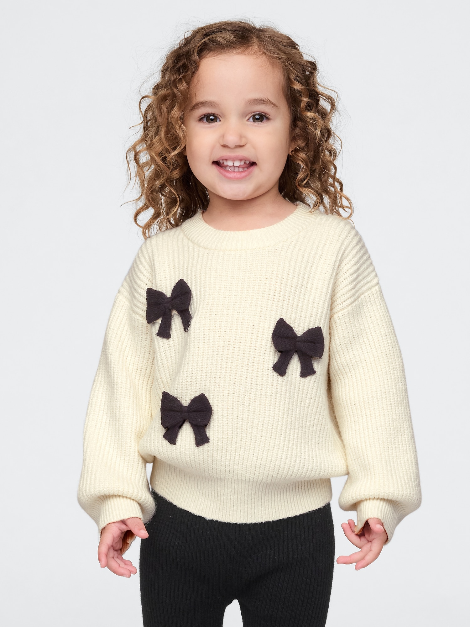 Babygap Cashsoft カシミヤタッチ リボンセーター