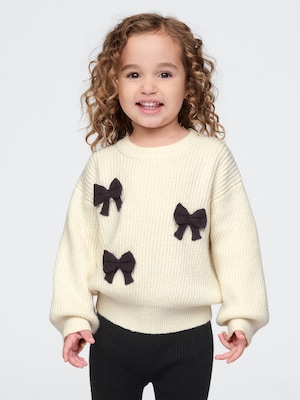 babyGap CashSoft カシミヤタッチ リボンセーター