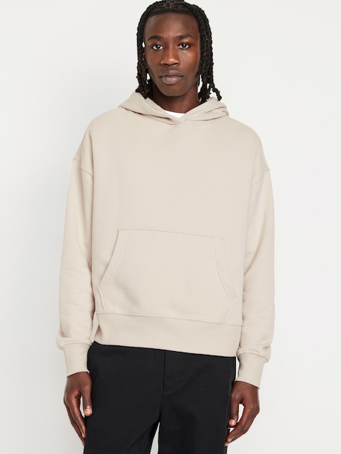 Oversized Cropped Hoodie