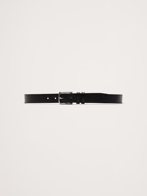 CEINTURE EN CUIR SURPIQUÉ