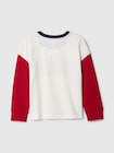 babyGap カラーブロック GAPロゴTシャツ-1