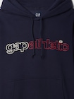 ヴィンテージソフト オーバーサイズ GAP Athleticロゴ パーカー-3