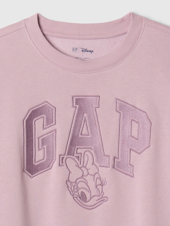 Gap × ディズニー ヴィンテージソフト GAPロゴ スウェット・トレーナー (キッズ)-5