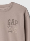 Gap × ディズニー ヴィンテージソフト GAPロゴ スウェット・トレーナー (キッズ)-5