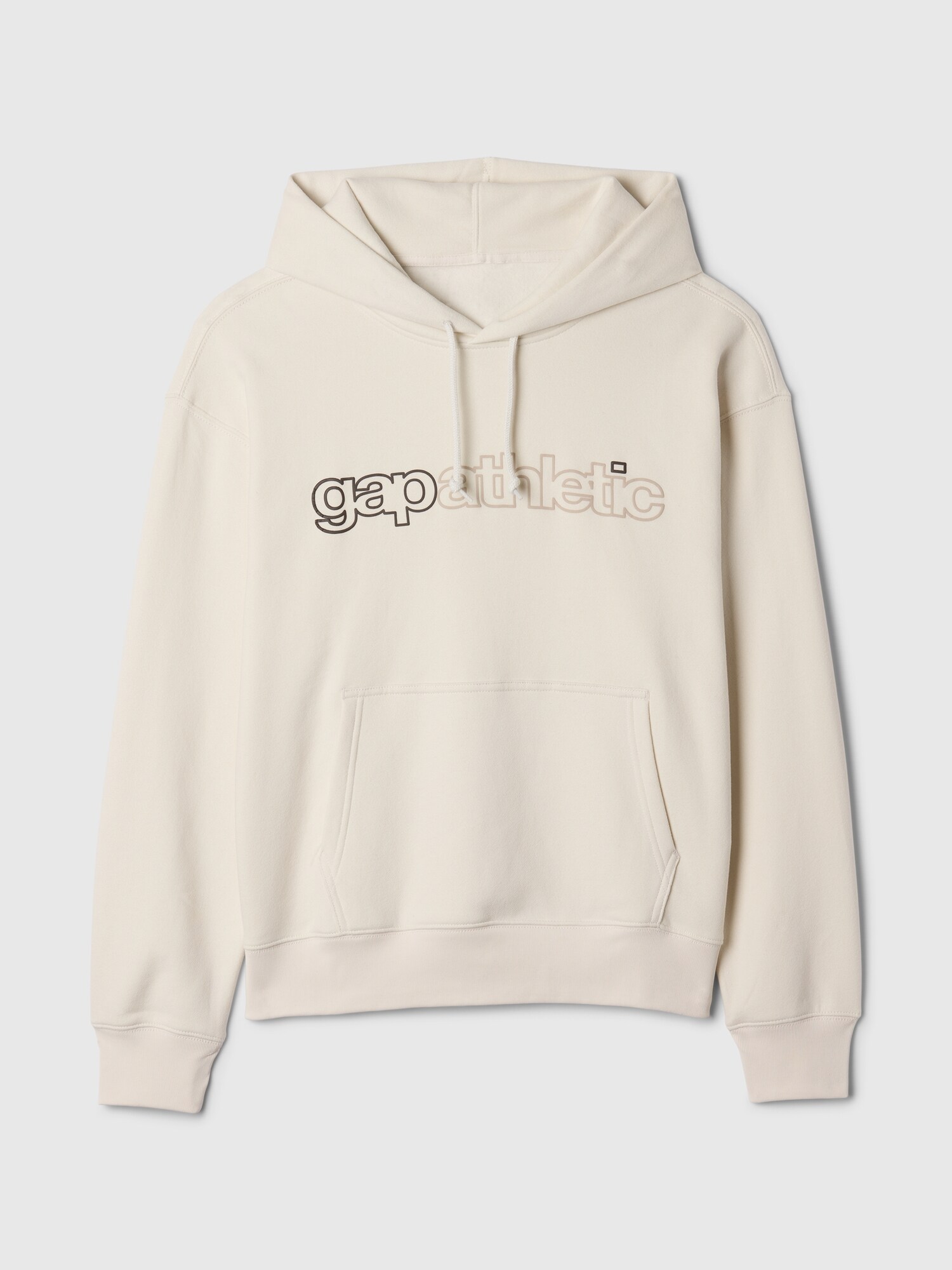 ヴィンテージソフト オーバーサイズGAPAthleticロゴパーカー アイボリー ヴィンテージソフト オーバーサイズ GAP Athleticロゴ パーカー
