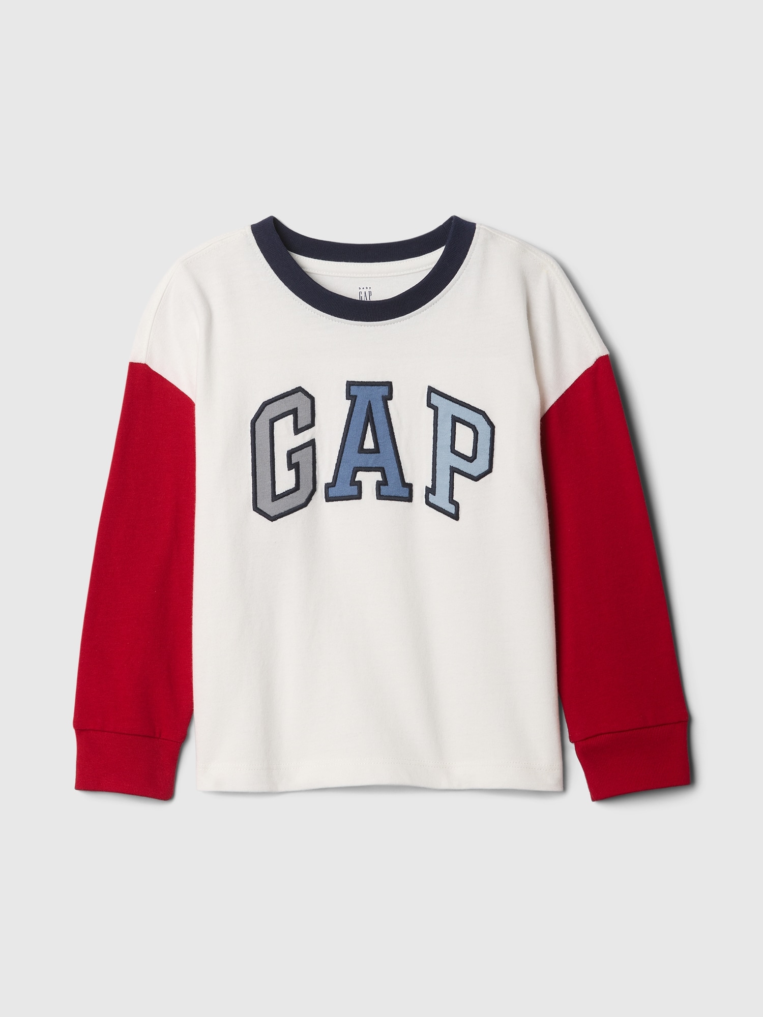 Babygap カラーブロック Gapロゴtシャツ