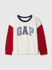 babyGap カラーブロック GAPロゴTシャツ-0