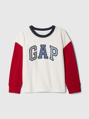 babyGap カラーブロック GAPロゴTシャツ